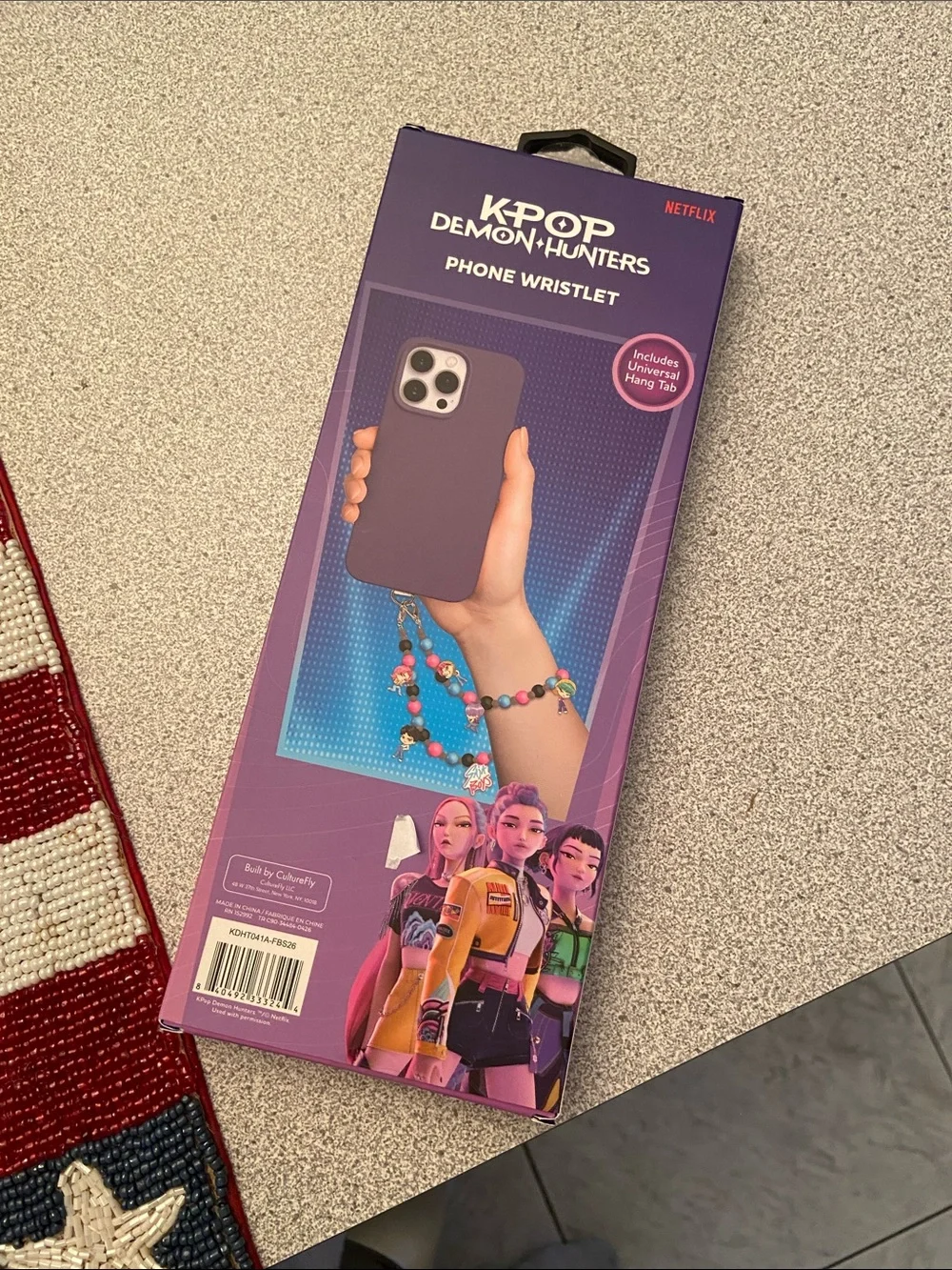 Netflix Kids Accessories Phone Wristlet in Purple, Pink, Blue, Black